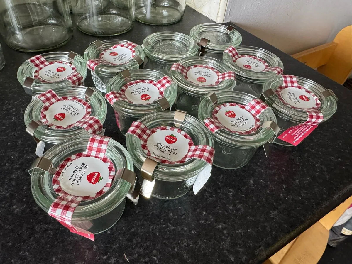 Set of 24 Weck 80ml Mini Jars - Image 3