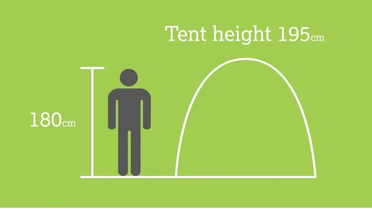 6 man tent for sale - Image 3