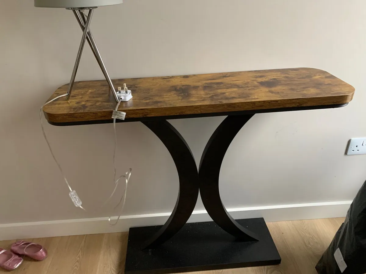 Console table