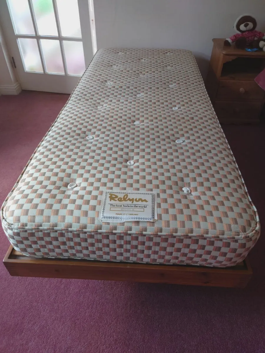 single bed with mattress - Image 2