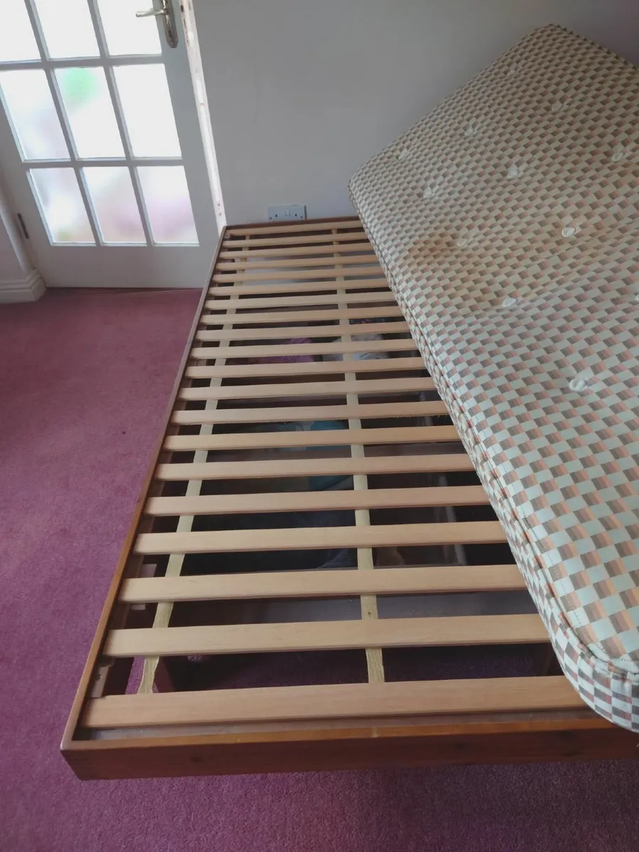 single bed with mattress - Image 3