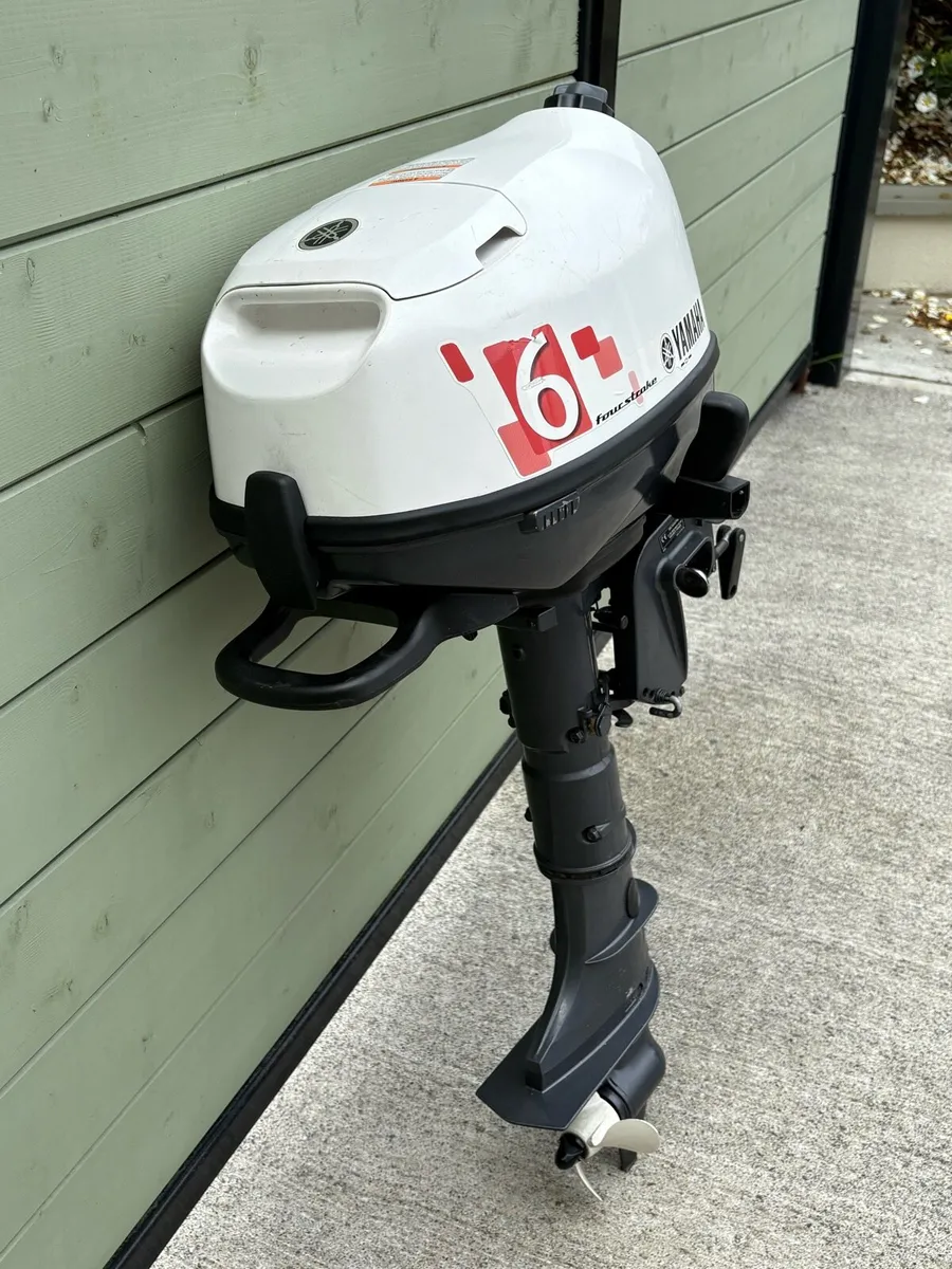 Yamaha 6hp outboard - Image 2