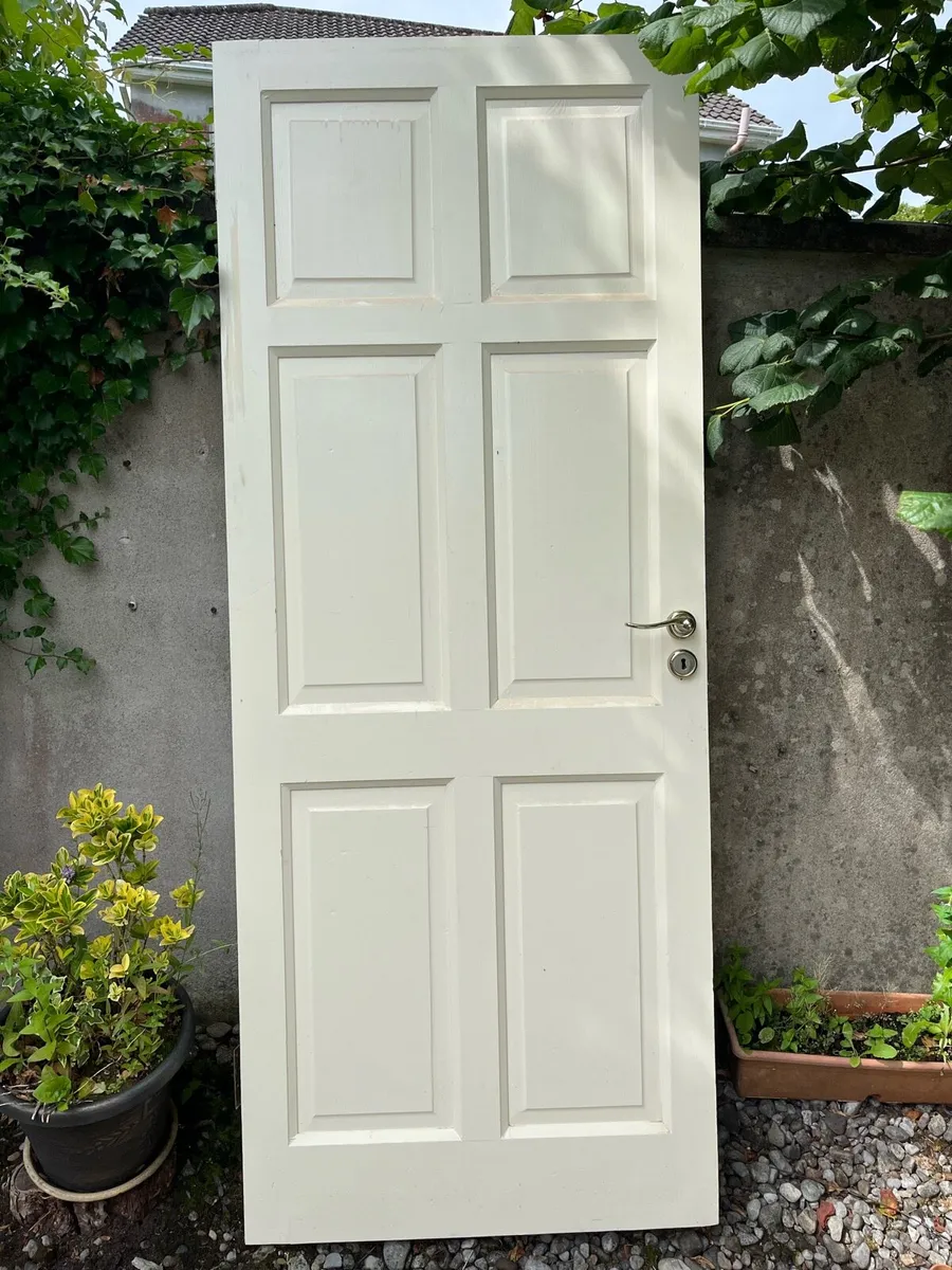 Solid pine door x 4