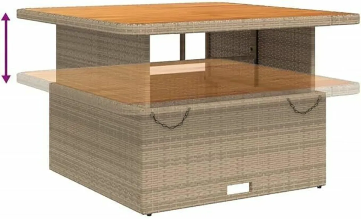 Adjustable Table Top, Coffee / Dining table Coffee - Image 3