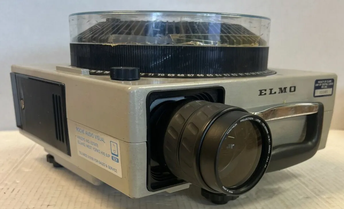 Slide projector, Elmo, with remote operation - Image 2