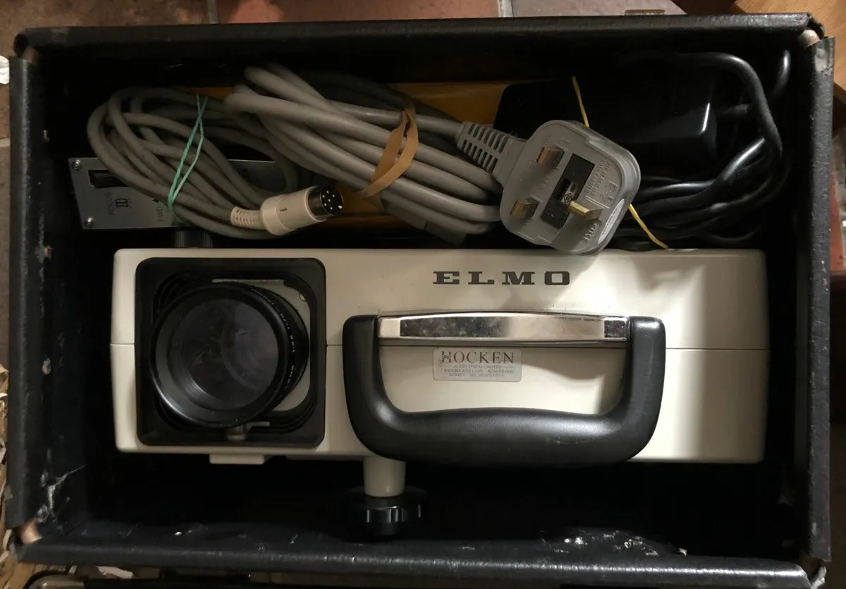 Slide projector, Elmo, with remote operation - Image 4