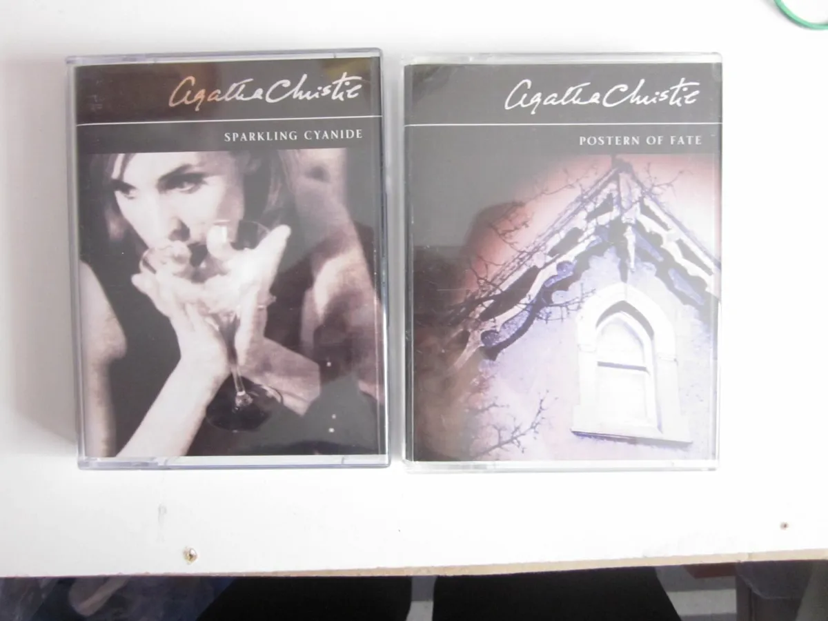 Two Mac Millan Audio Books Agatha Christie - Image 1