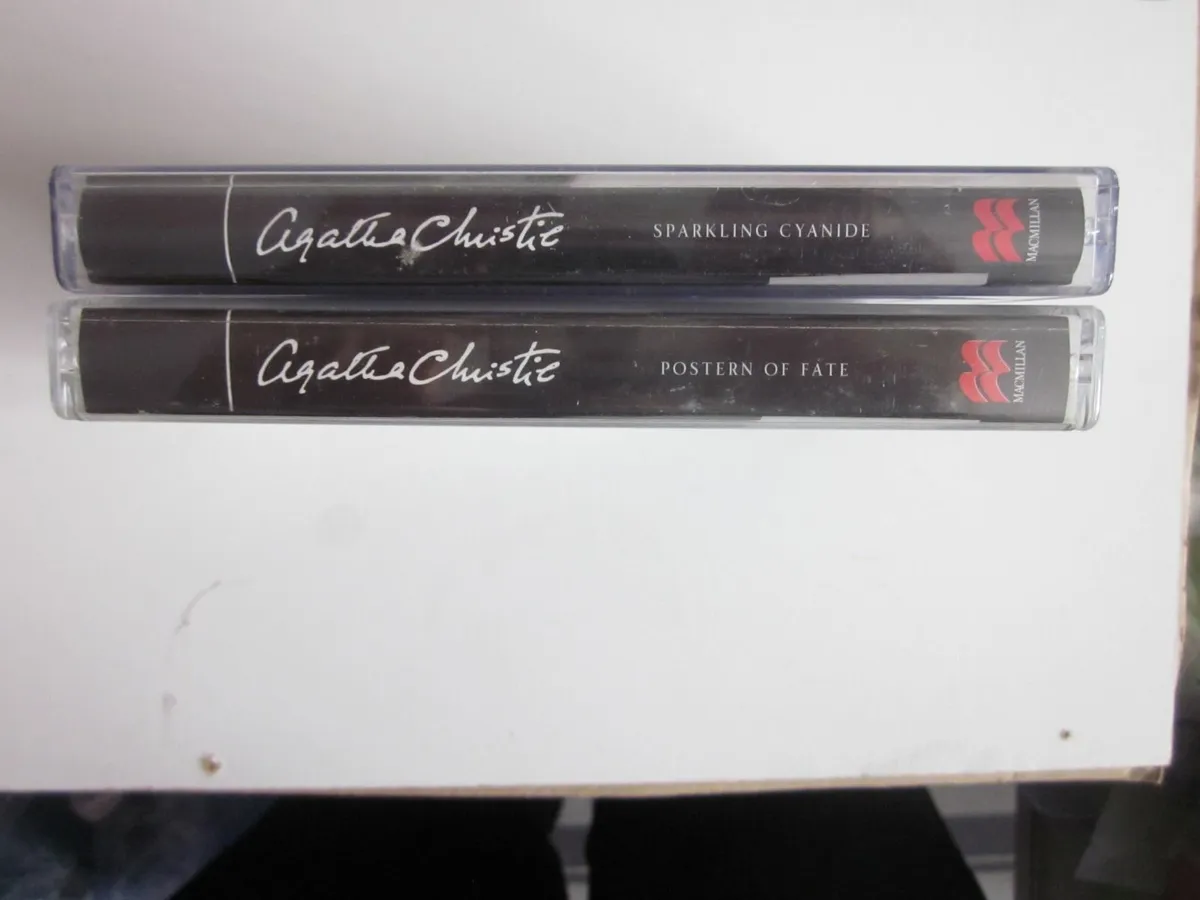 Two Mac Millan Audio Books Agatha Christie - Image 3