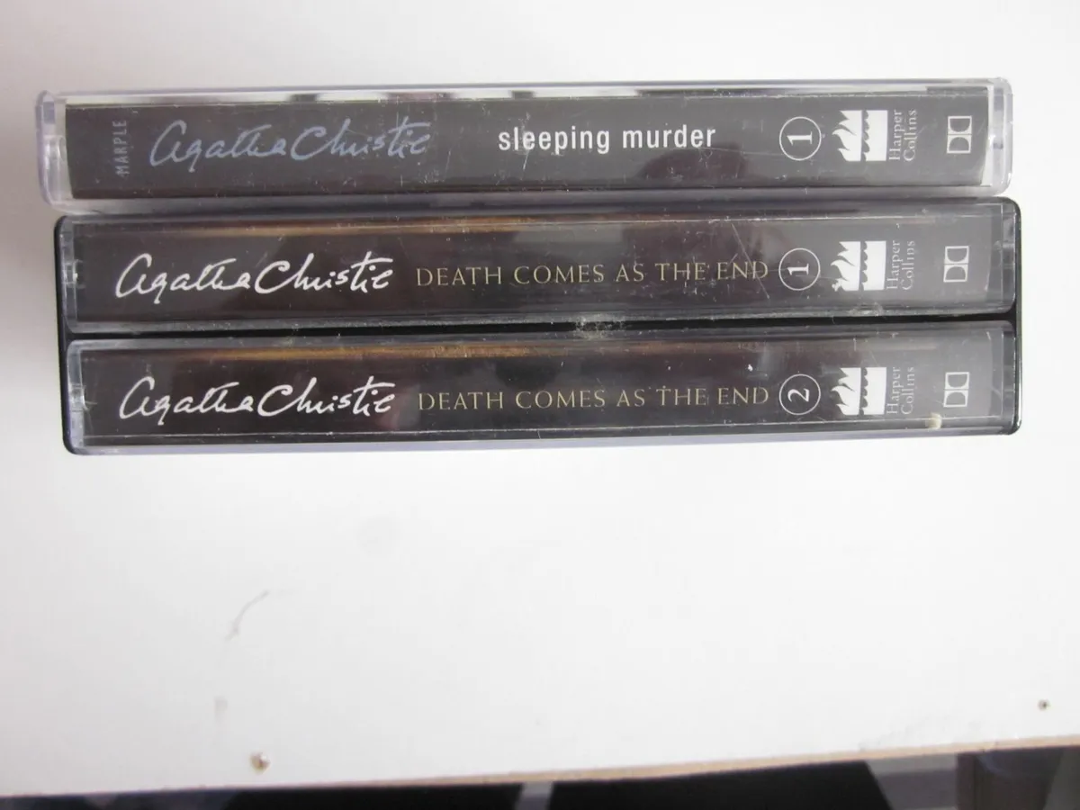 Two Harper Collins Audio Books Agatha Christie - Image 3