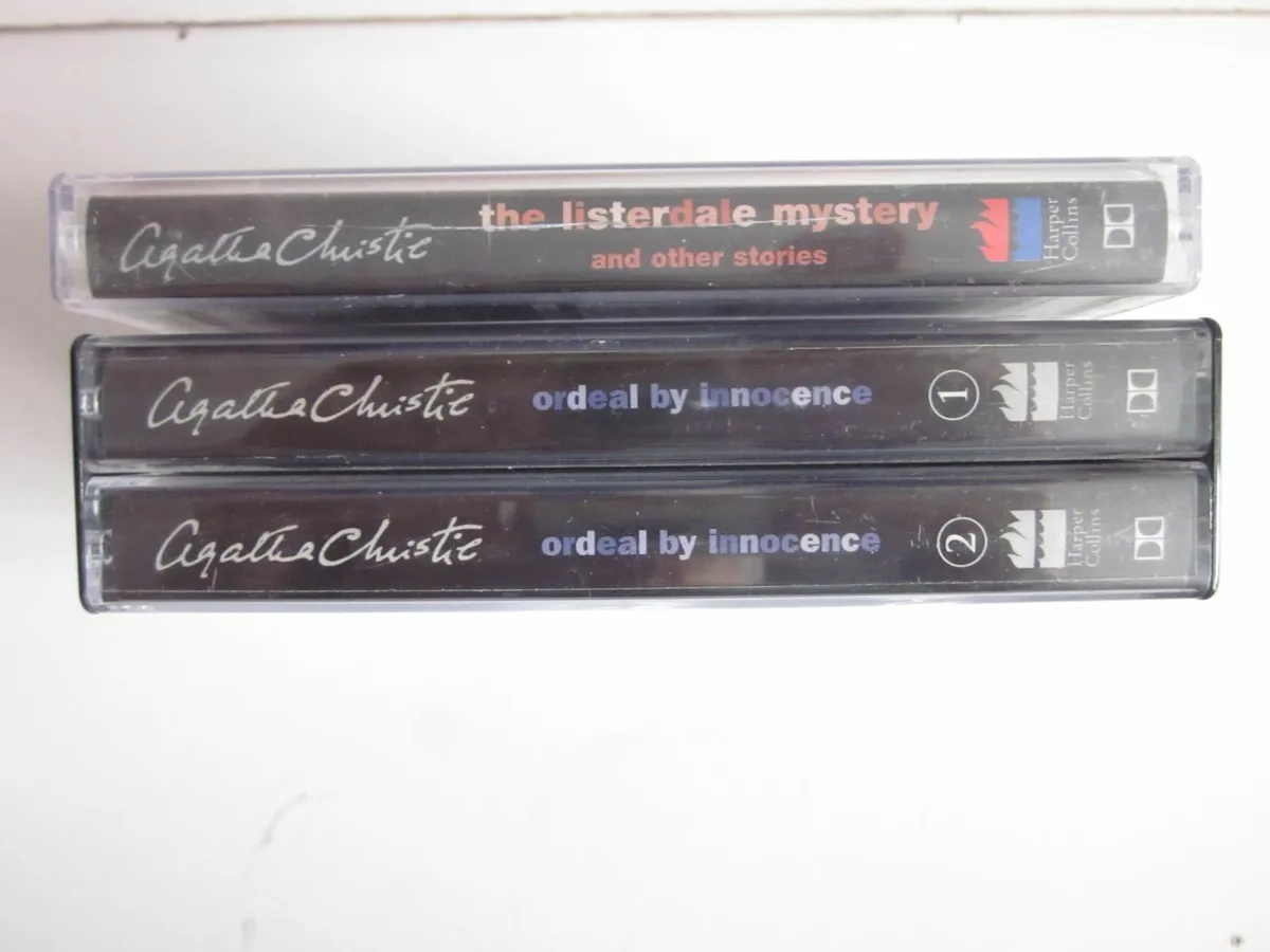 Two Harper Collins Audio Books Agatha Christie - Image 3