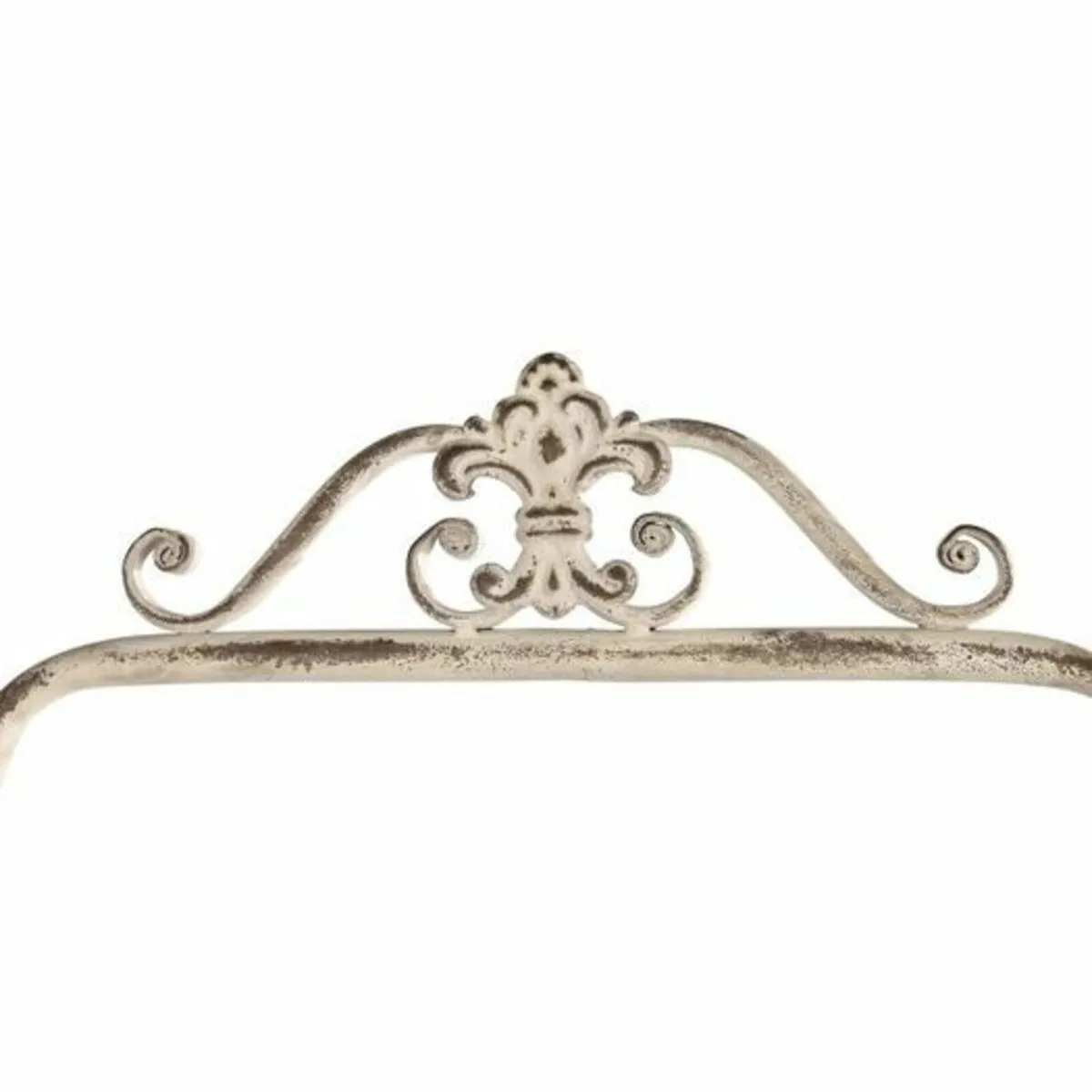 White Metal Bottle Rack Neoclassical Elegance anti - Image 2