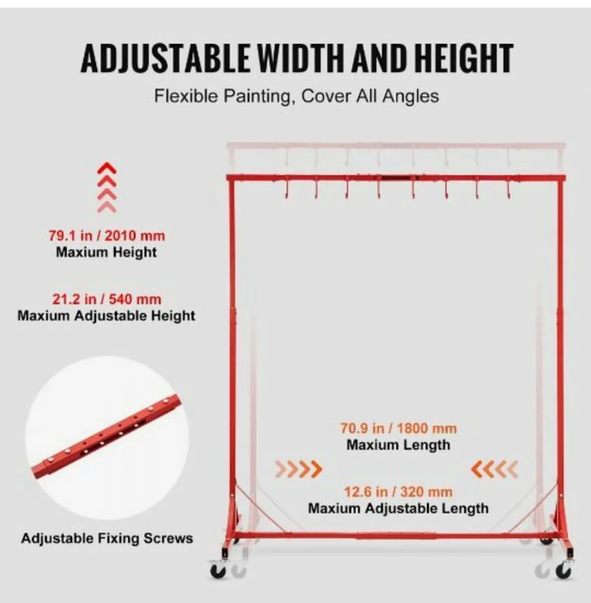 Painting Rack Adjustable Paint Hanger - Image 3