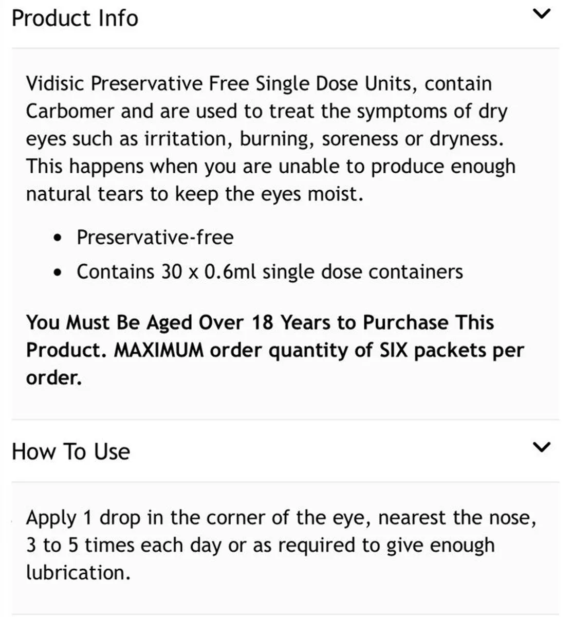 Vidisic eye drops - Image 4