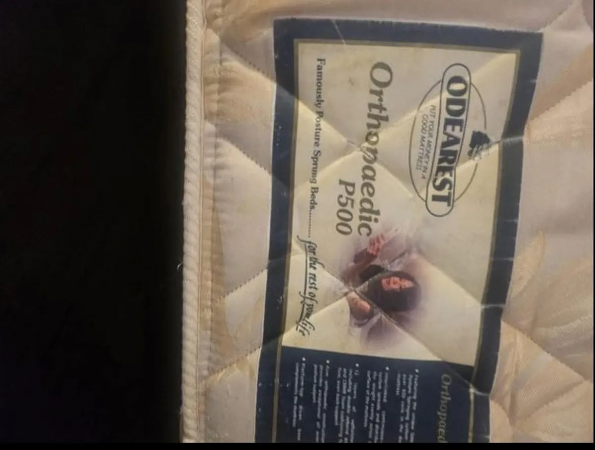 Odearest Orthopaedic p500 king size mattress (150 - Image 1