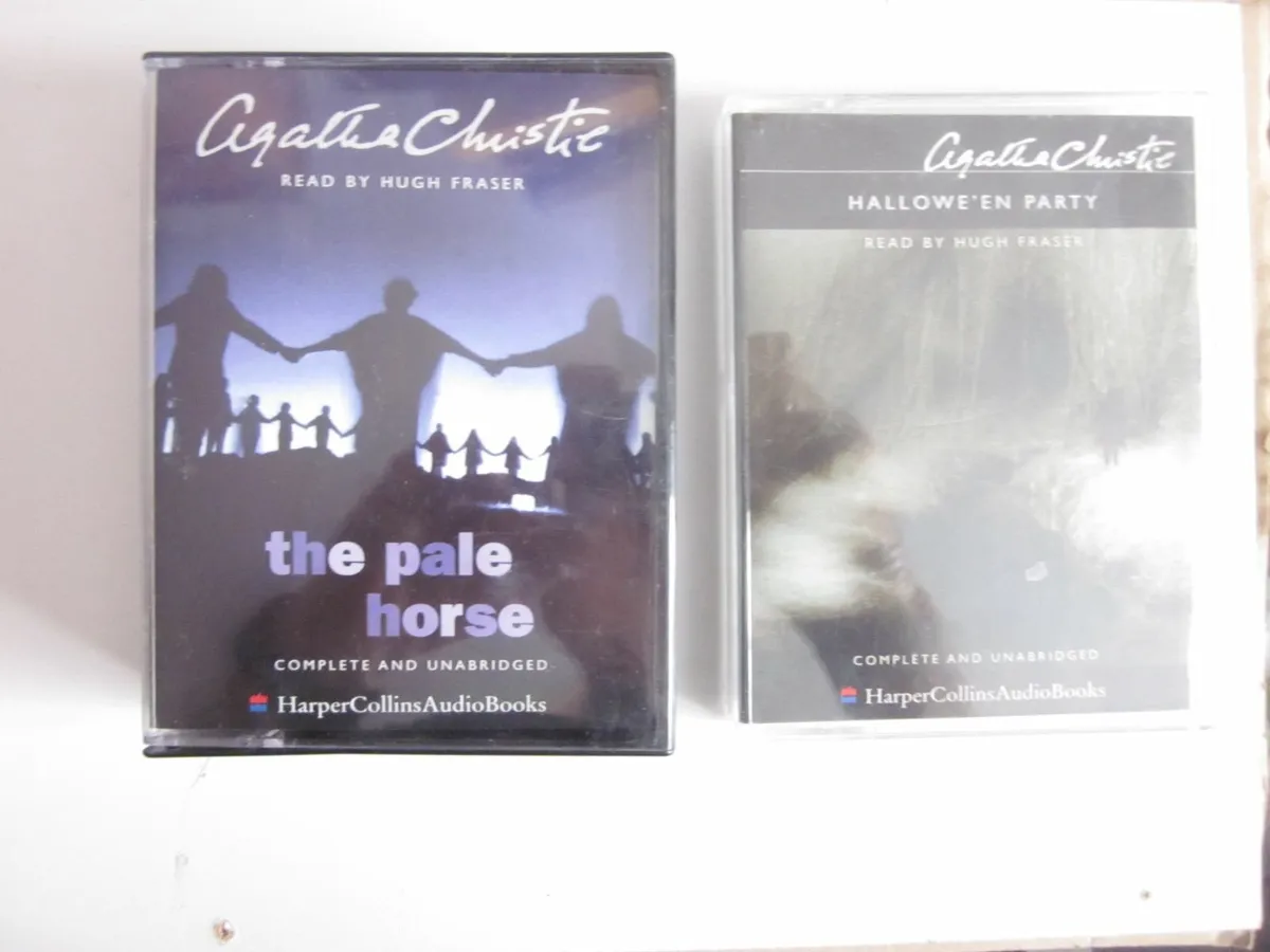 Two Harper Collins Audio Books Agatha Christie - Image 1