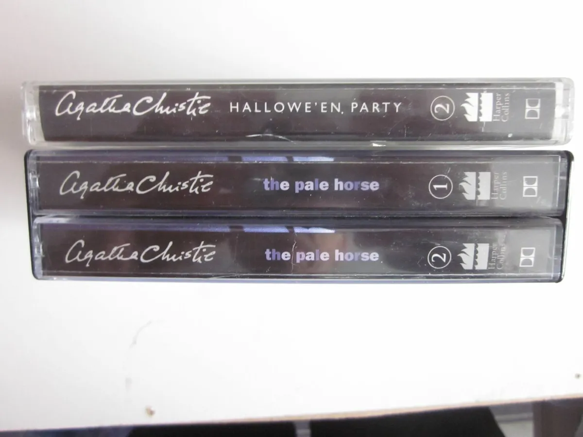 Two Harper Collins Audio Books Agatha Christie - Image 3