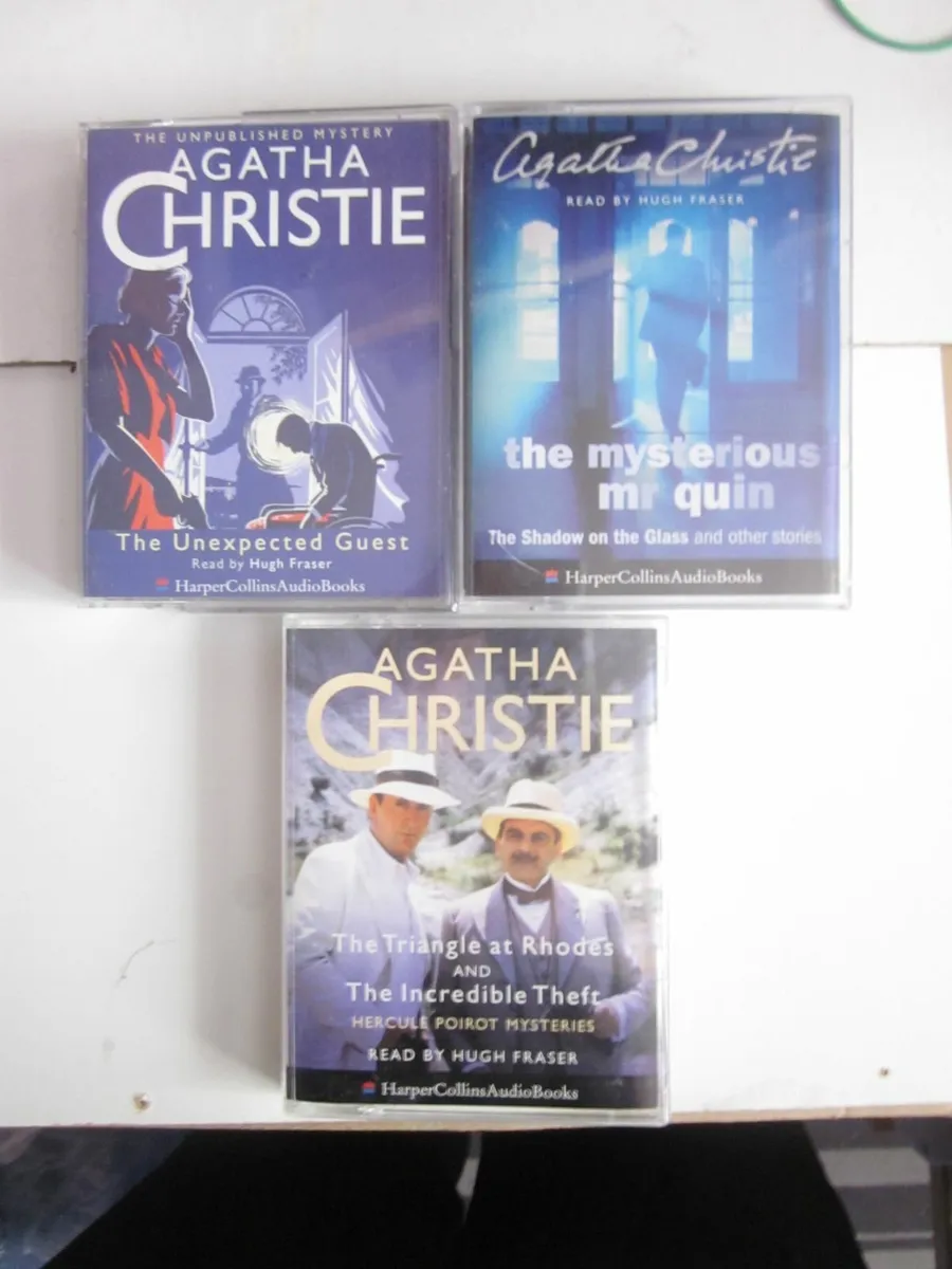 Three  Harper Collins Audio Books Agatha Christie - Image 1