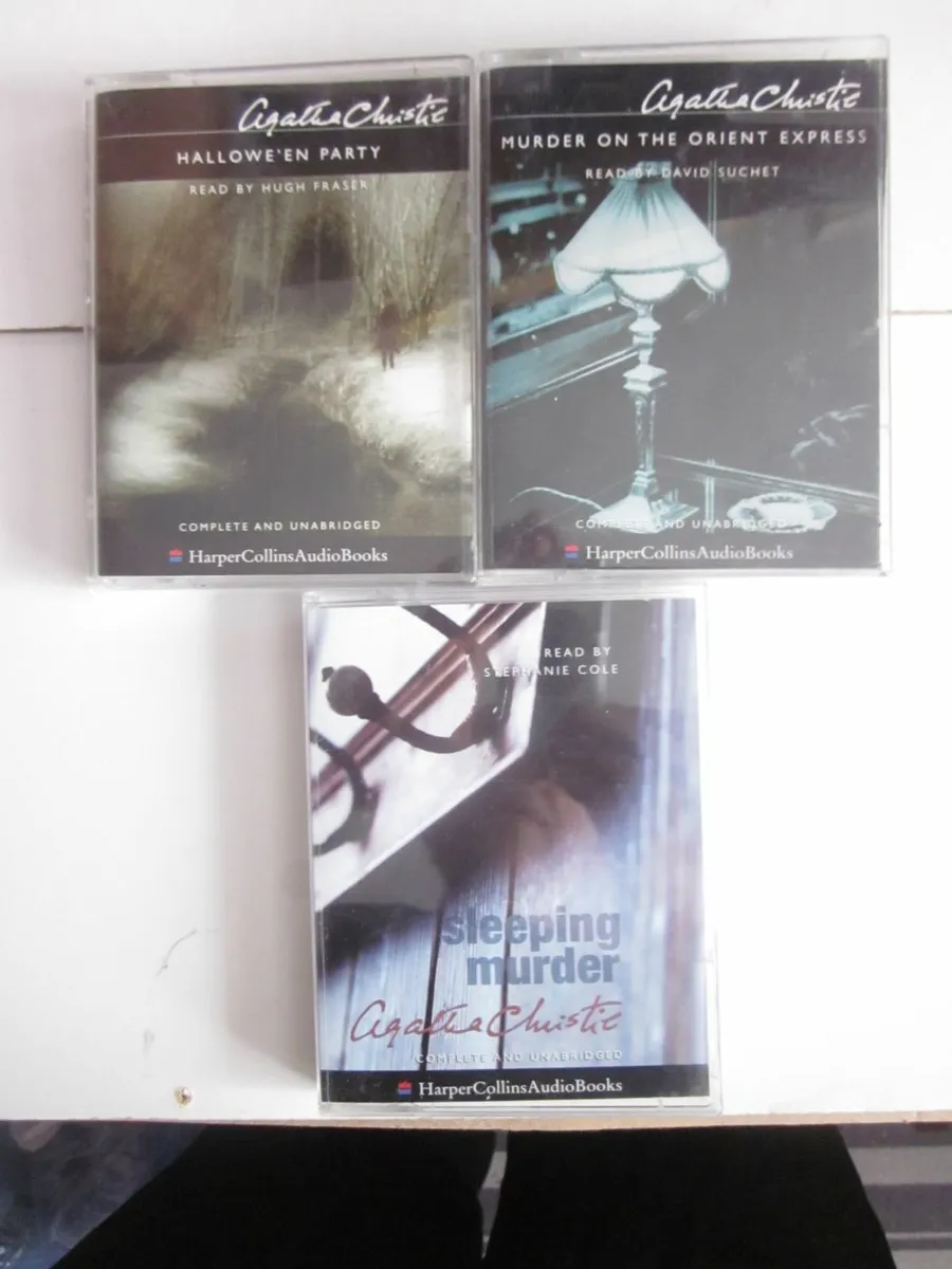 Three  Harper Collins Audio Books Agatha Christie - Image 1