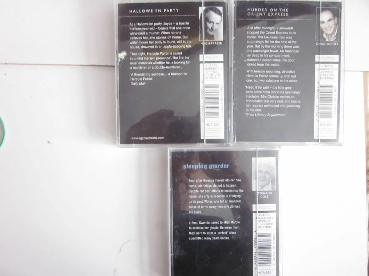 Three  Harper Collins Audio Books Agatha Christie - Image 2
