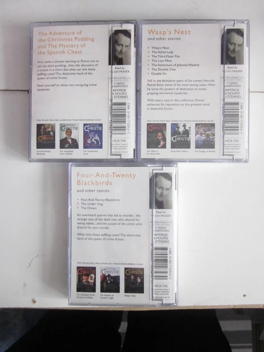 Three  Harper Collins Audio Books Agatha Christie - Image 4
