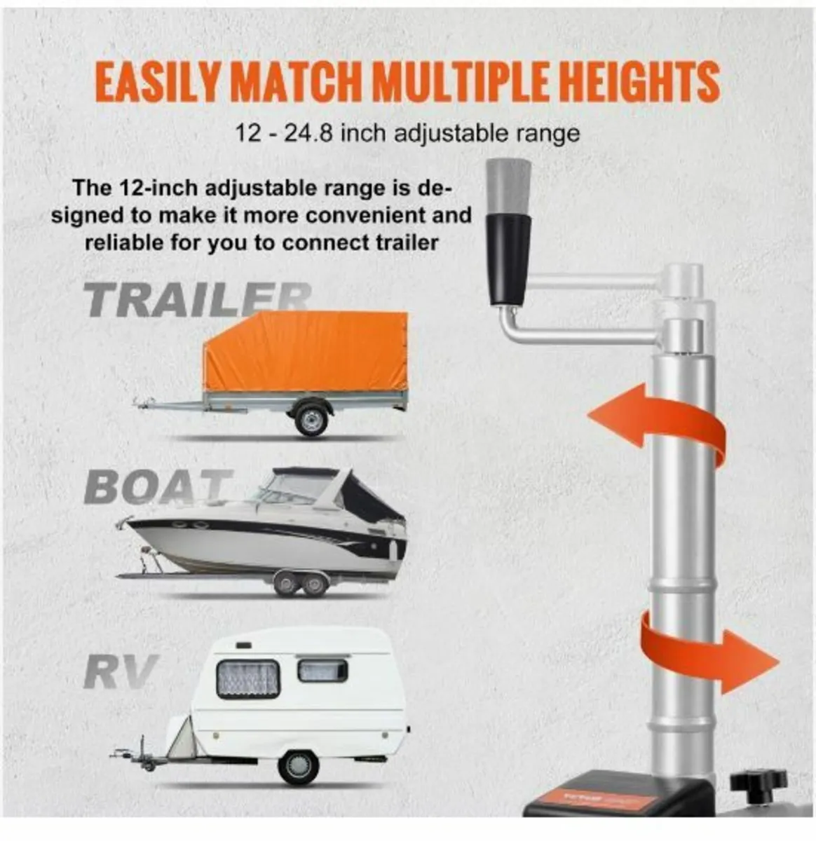Electric Trailer Dolly, 5000lbs Towing Capacity - Image 4