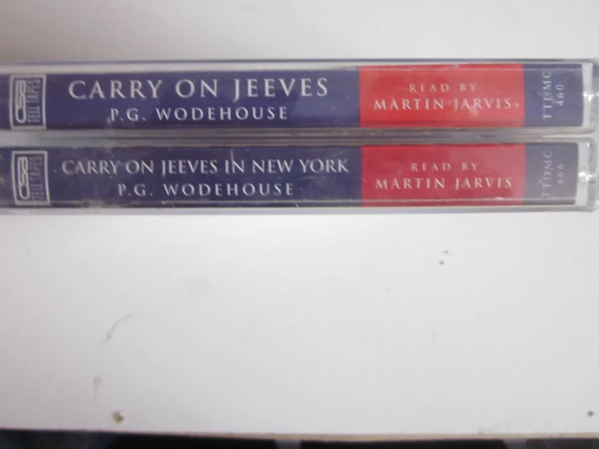 P.G.Woodhouse Carry On Jeeves 4X Cass Audio Book - Image 4