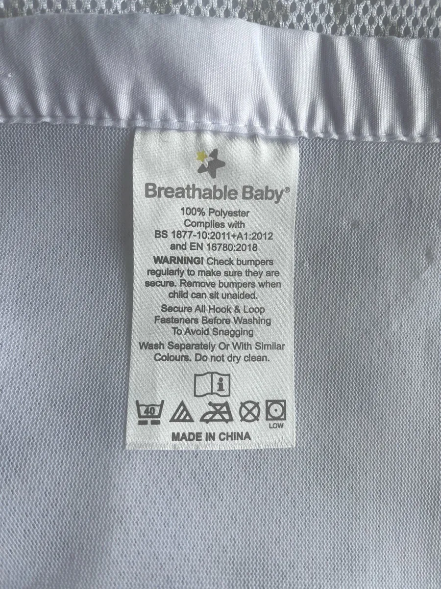 Cot breathable bumper - Image 3