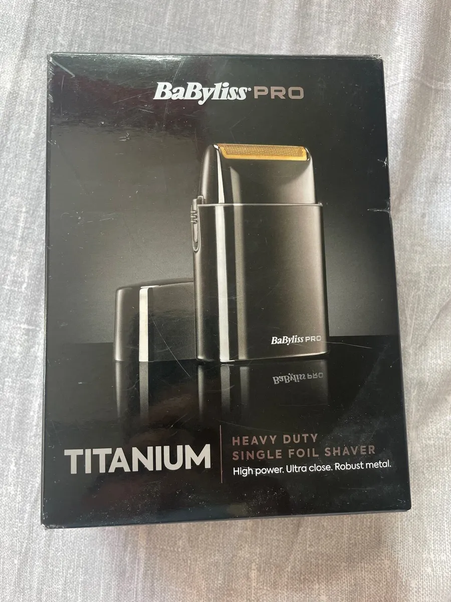 BaByliss PRO Titanium Foil Shaver - Image 1