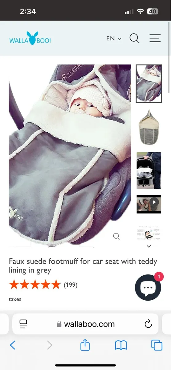 Foot muff Warmer - Image 4