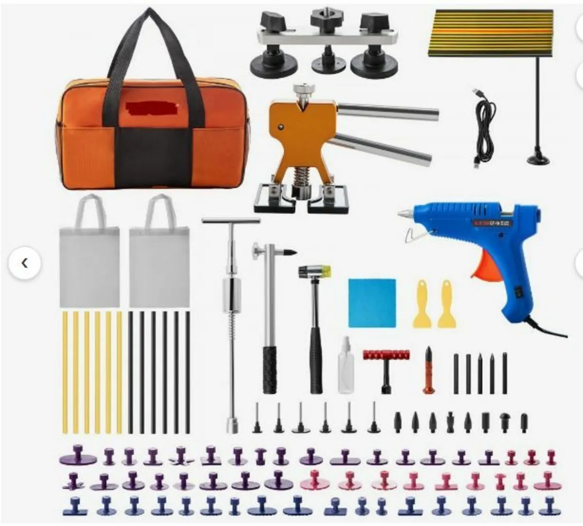 Dent Removal Tool, 89 Pcs Paintless Dent Repair - Image 1