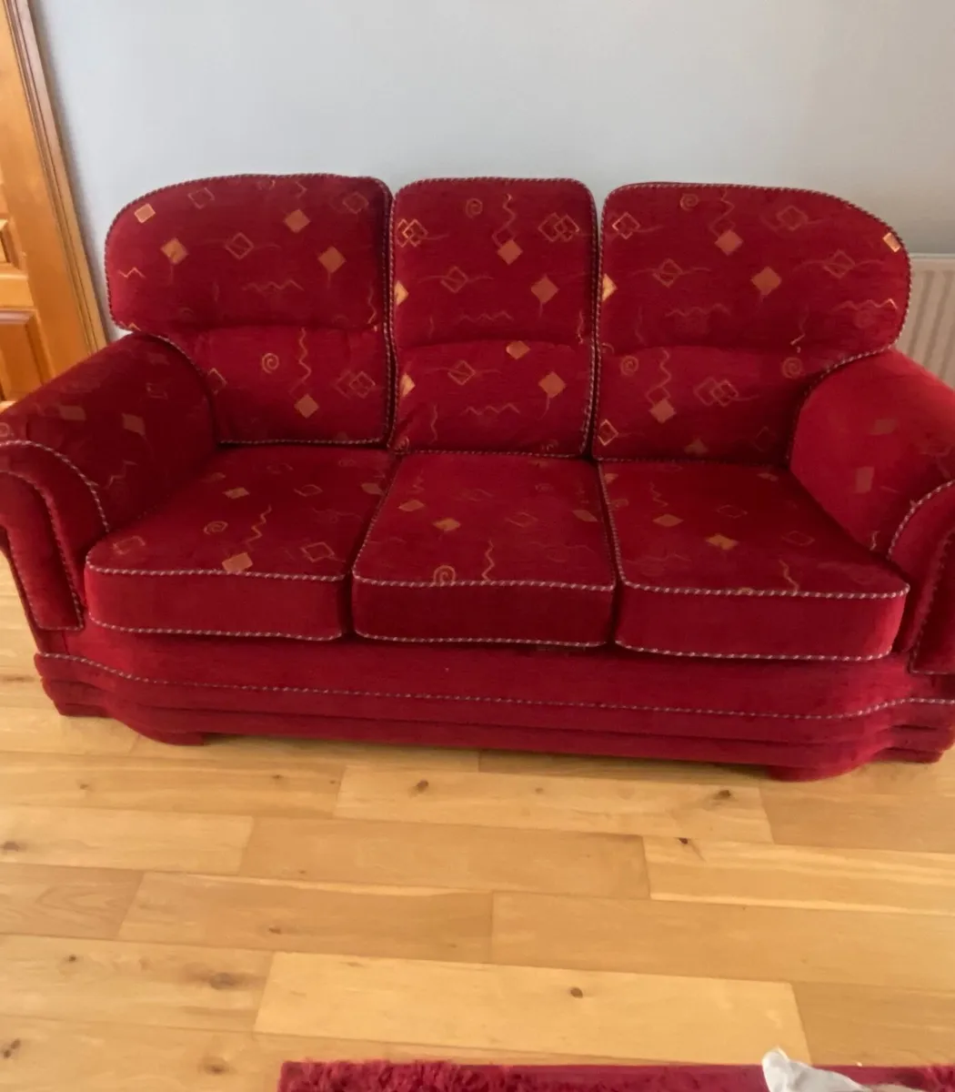 Couch and 2 Armchairs - Image 1