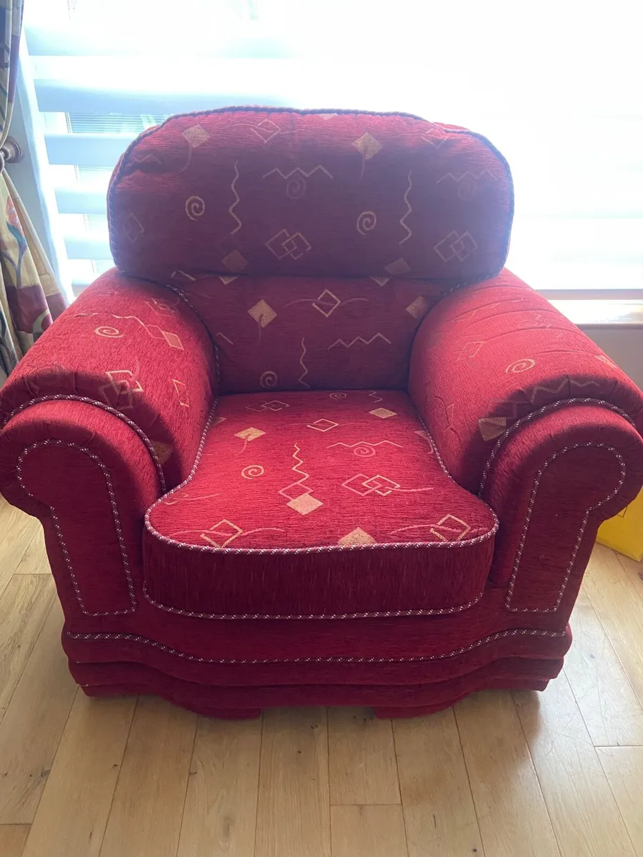 Couch and 2 Armchairs - Image 3