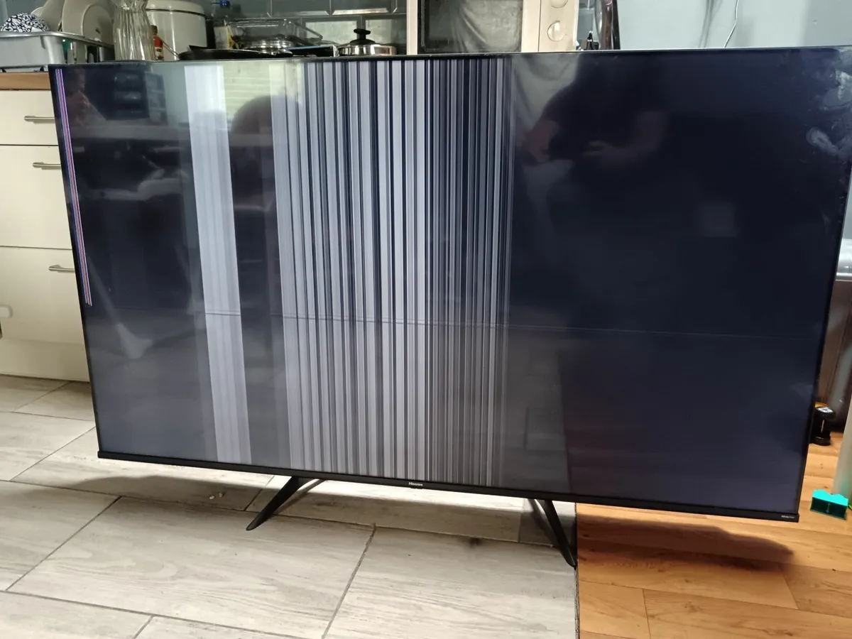 Two damaged large TV's (possibly repairable) - Image 1