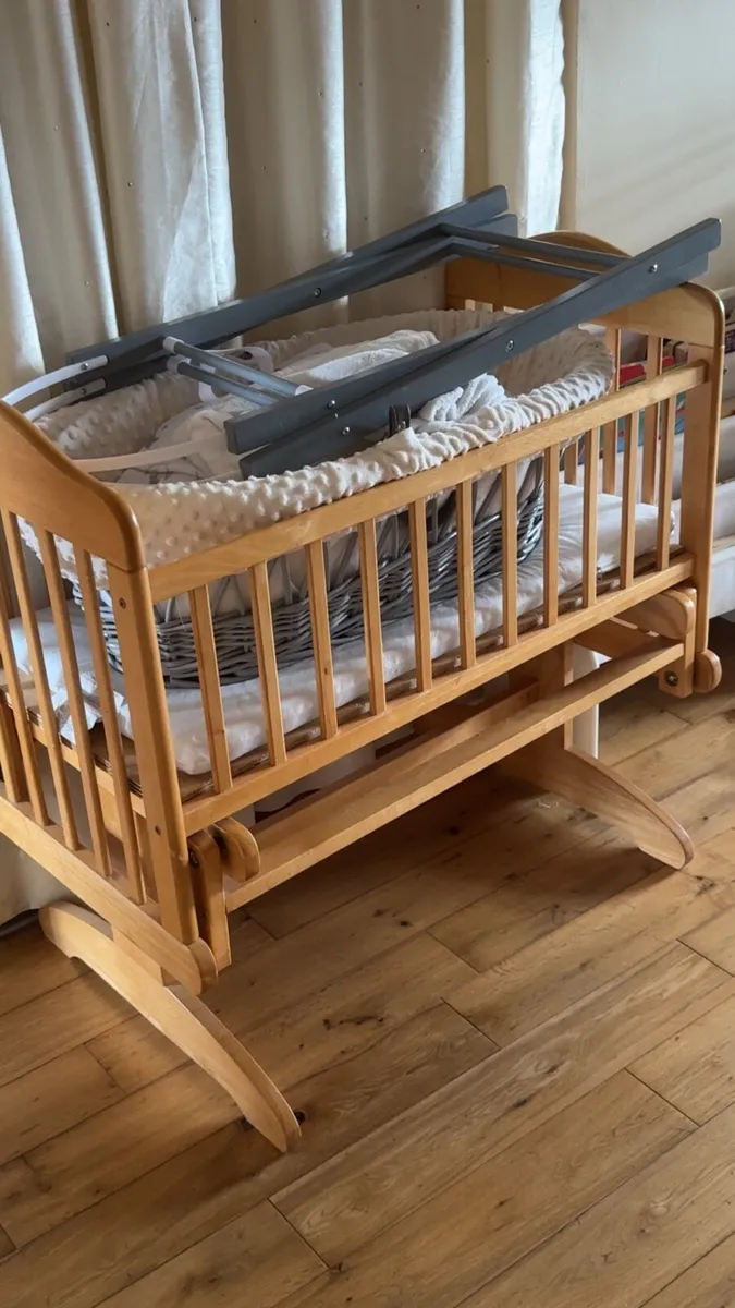 Crib and Moses Basket