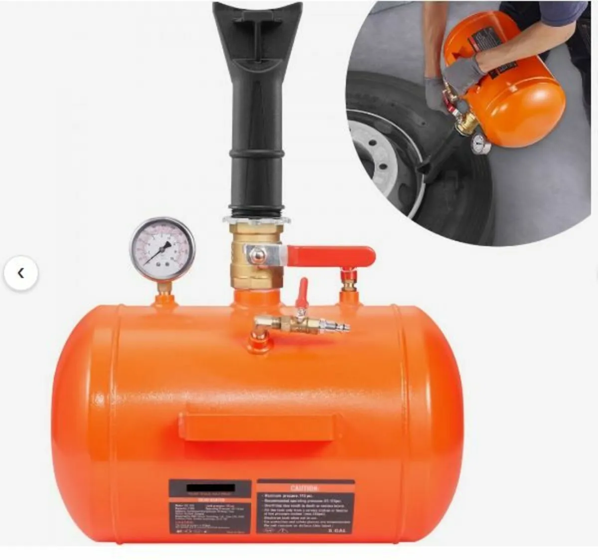 Tire Bead Blaster, 5 Gallon/19L Capacity - Image 1