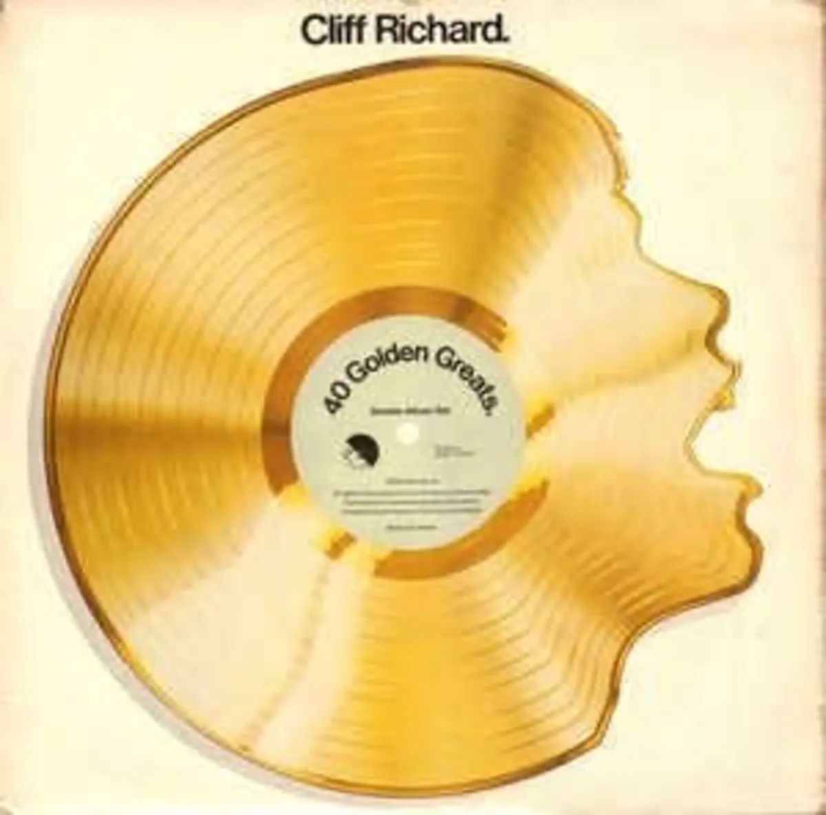Cliff Richard Vinyl Double LP - 40 Golden Greats