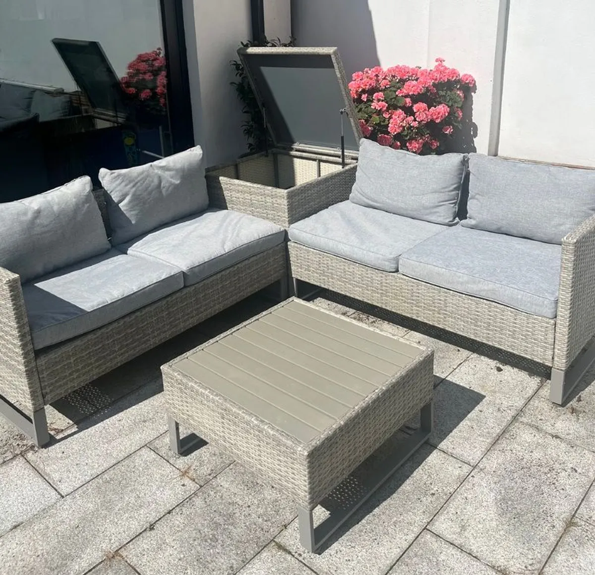 St Ives 4 piece corner set with cover - Image 3