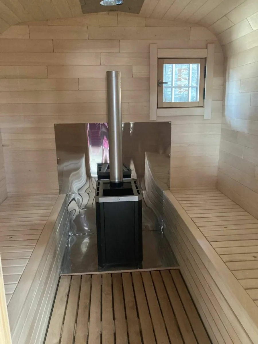 Outdoor Square Sauna - Image 4