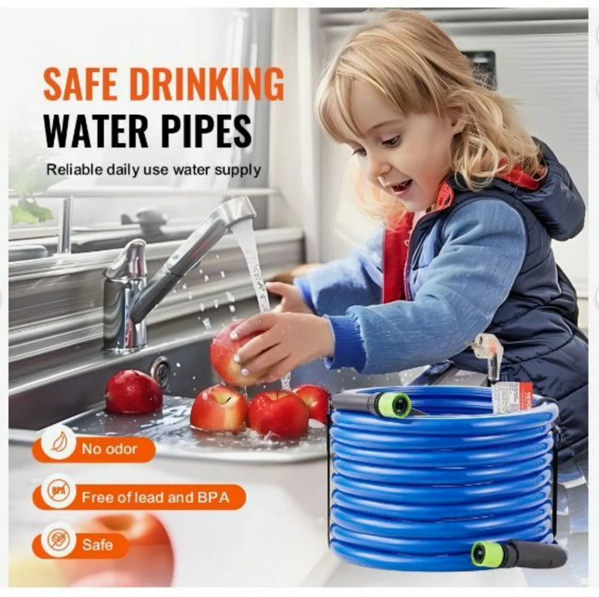 50ft Heated Water Hose - Image 2