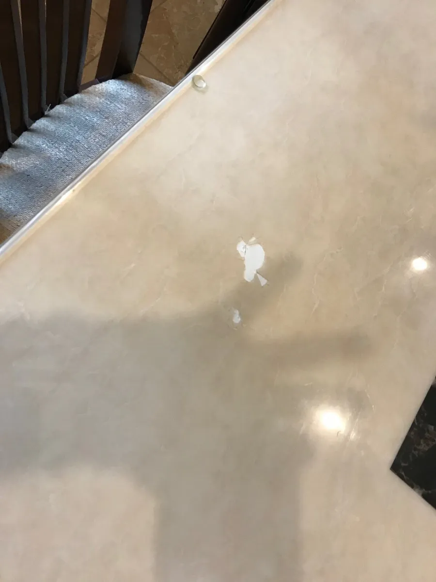 Dining table chairs and sideboard - Image 2