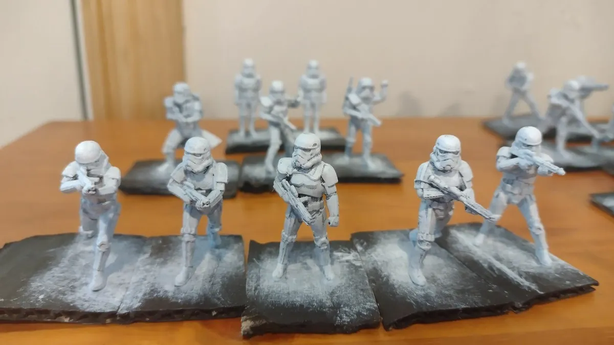 25x Storm Troopers, 1:48 scale, 3D printed - Image 1