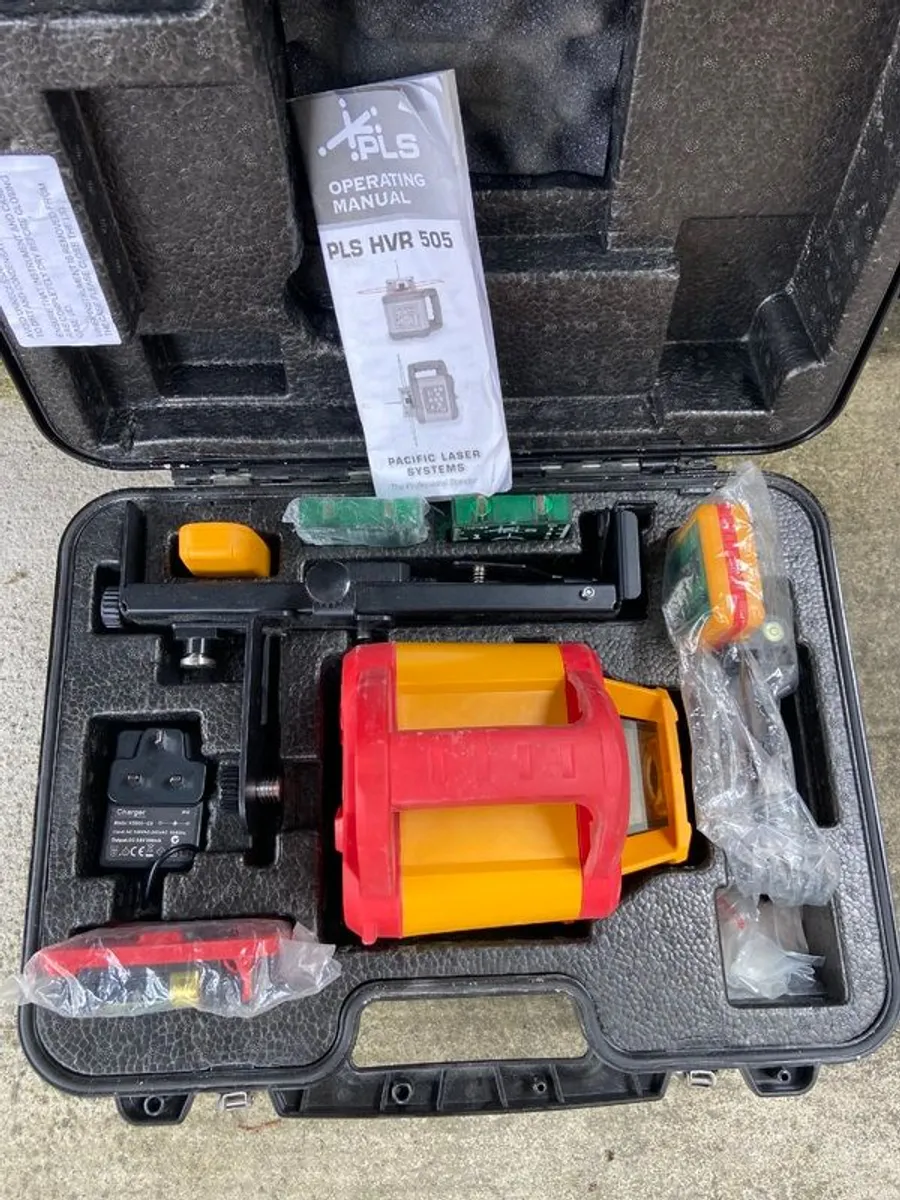 PLS HVR 505G rotating laser - Image 1