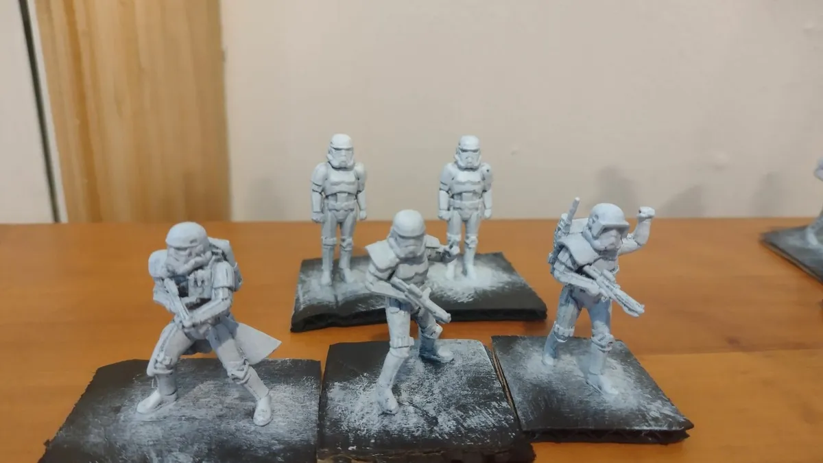 25x Storm Troopers, 1:48 scale, 3D printed - Image 2