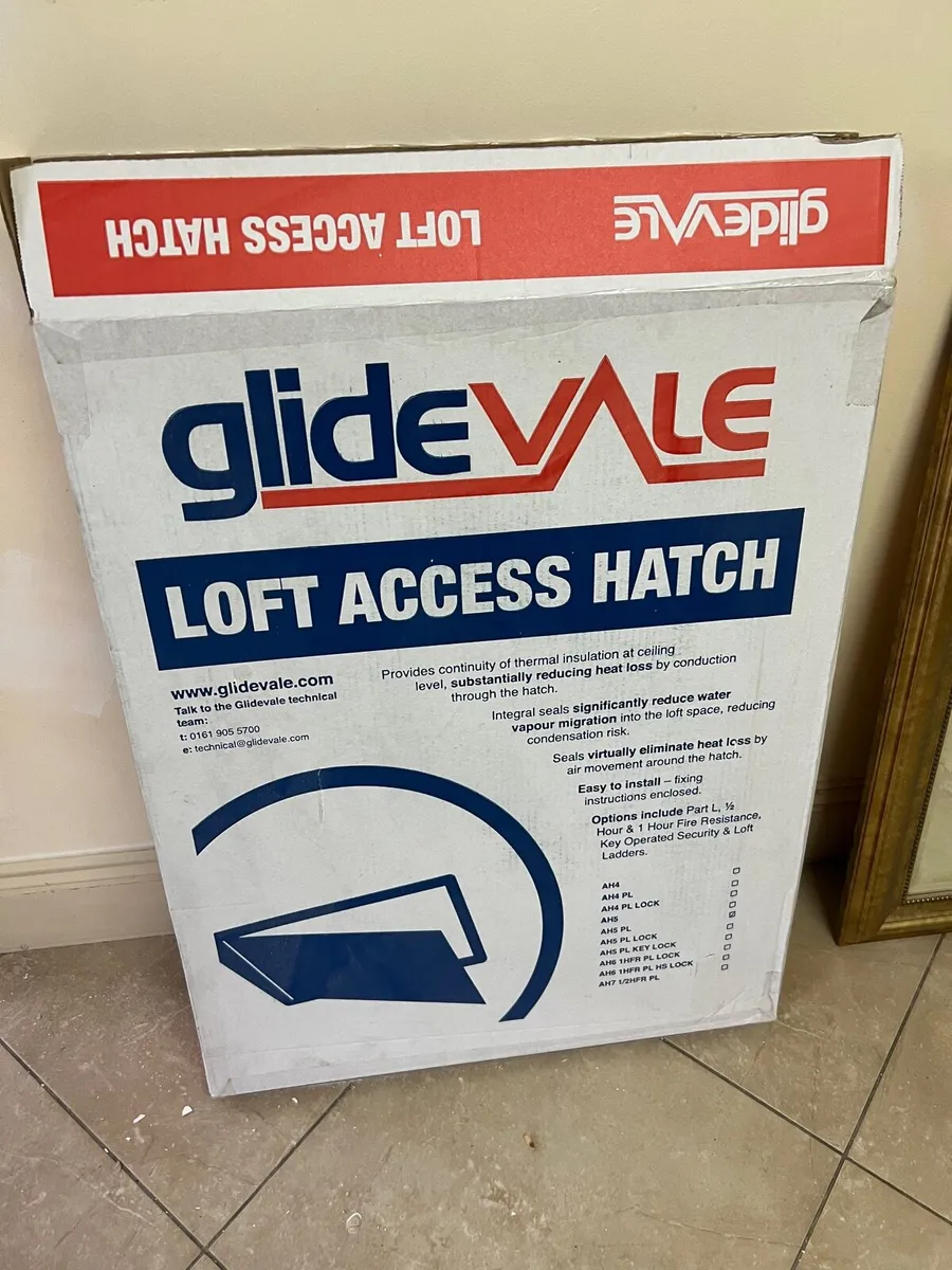 Loft hatch door