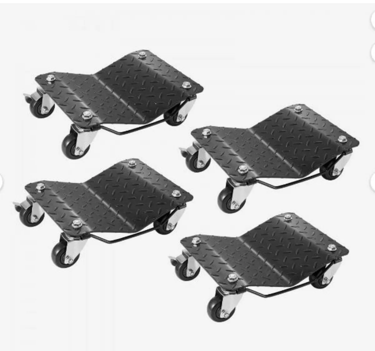 Car Dolly Wheel Tire Dolly 4 PCS Heavy - Image 1