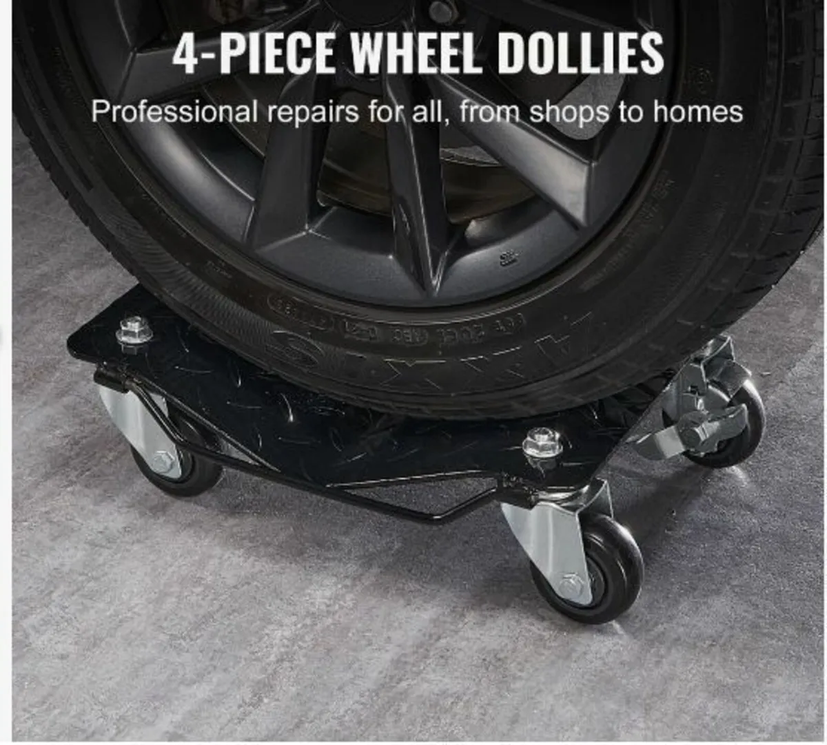 Car Dolly Wheel Tire Dolly 4 PCS Heavy - Image 2