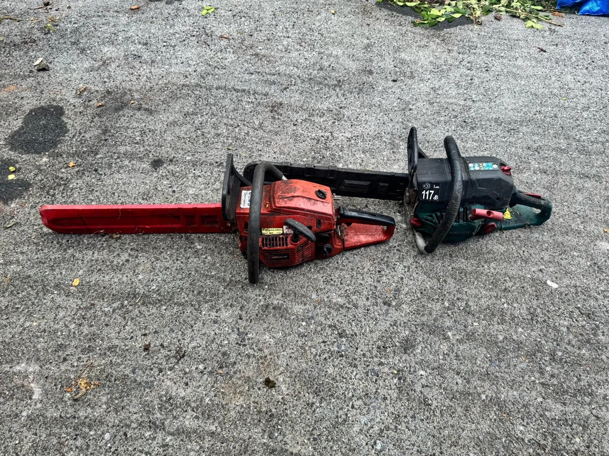 Pair of Chain saws - Image 1
