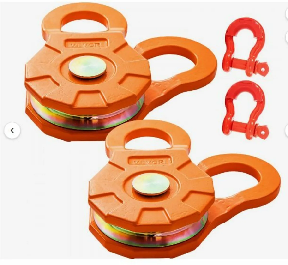 Snatch Block, 11T/25,000 LBS Working Load Limit - Image 1