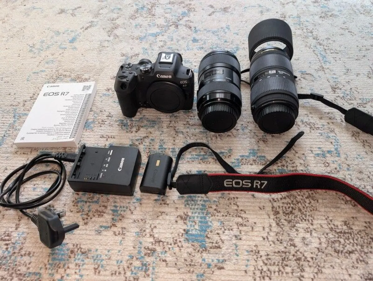 Canon EOS R7 | Sigma 18 - 35mm f1.8 Sigma 50 - 150mm EX f2.8 For Sale - Image 1