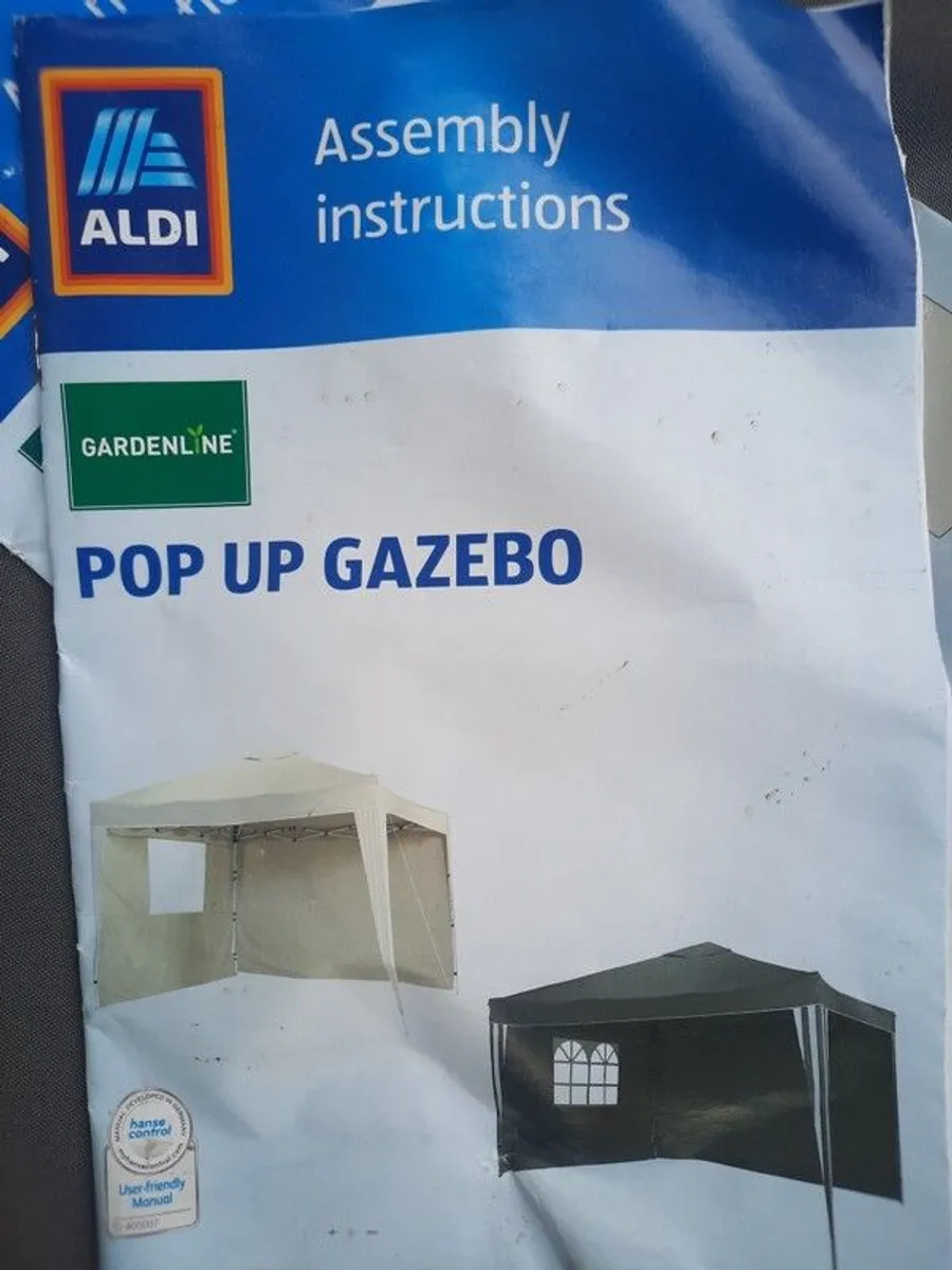 Pop up gazebo + side panels - Image 3